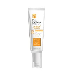 فلوئید ضد آفتاب بی رنگ پرودرما SPF30